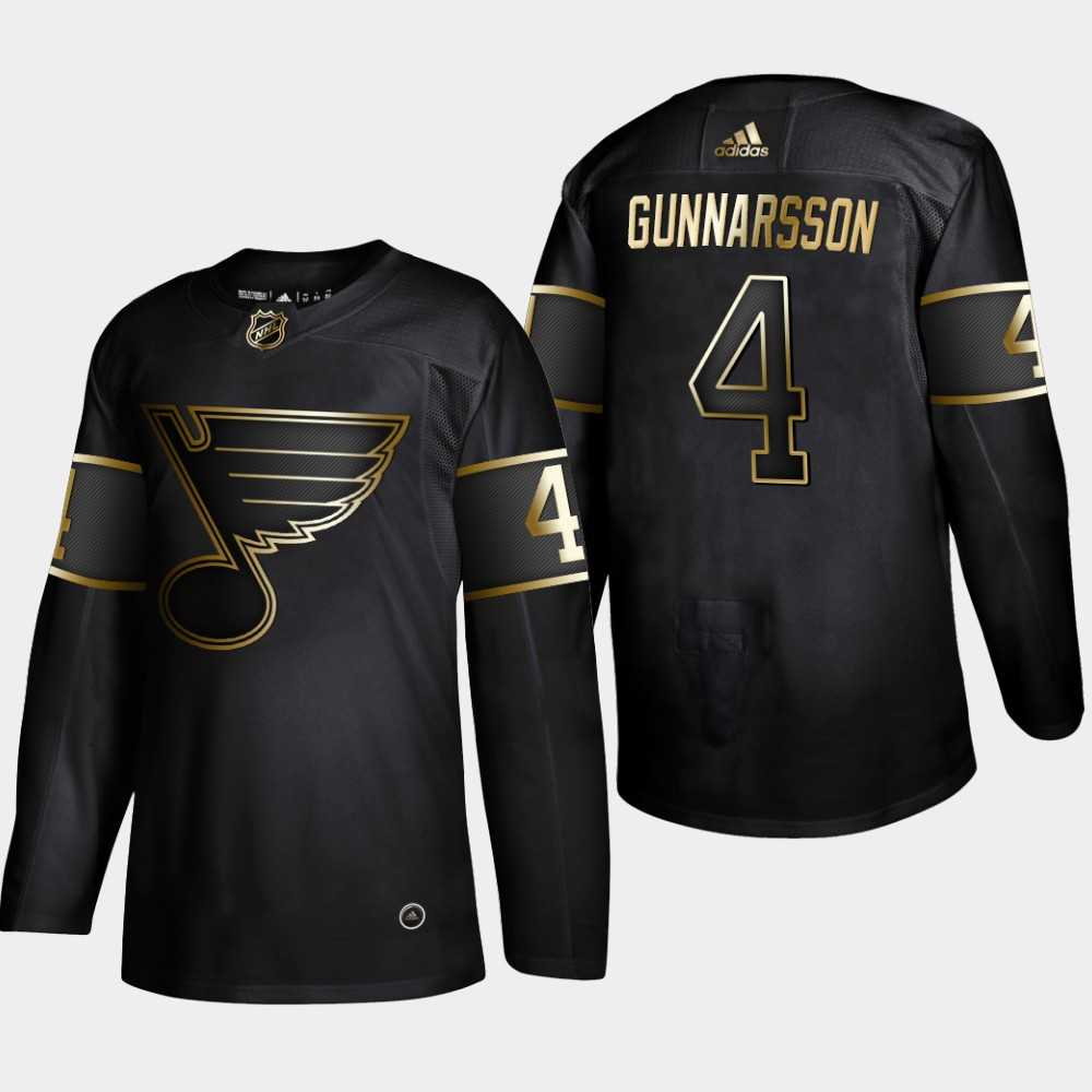 Blues 4 Carl Gunnarsson Black Gold Adidas Jersey,We sell and wholesale Blues 4 Carl Gunnarsson Black Gold Adidas Jersey on line form chian!